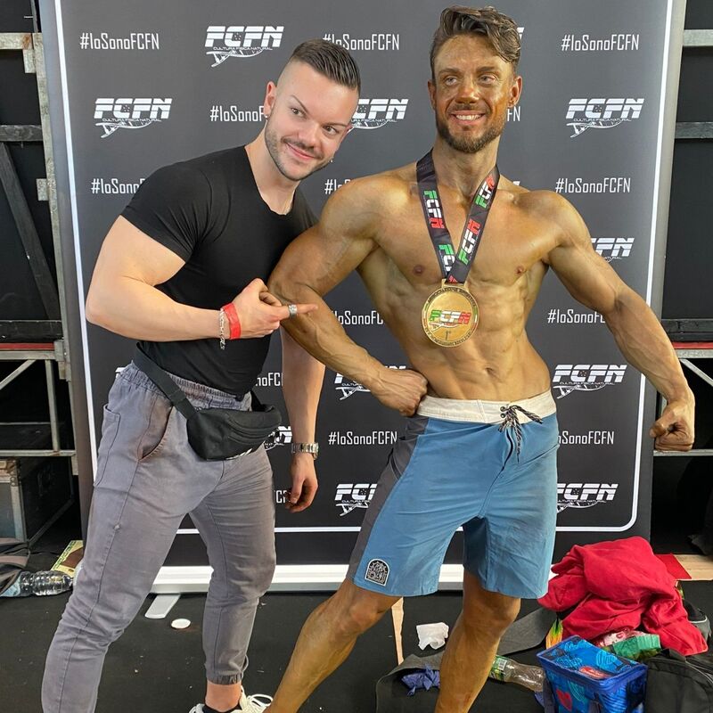 Vincenzo con atleta FCFN